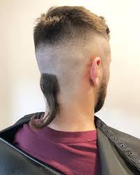 Why are rat tails back in style? Undercut Rattail Rat Tail Haircut Mullets Shaved Sides