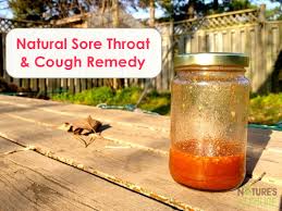 Natural Sore Throat And Cough Remedy