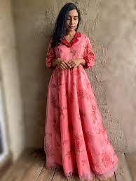 If you want the length shorter, then please inform us within 24 hours after the order. Floral Designer Gown Anarkali Suit Set Indian Etsy