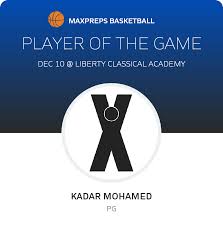 Kadar Mohamed's Metro College Prep Career Home