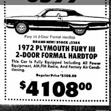 Image result for Formal Black 1972 Fury