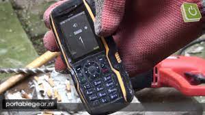 Sonim XP1300 Core in concrete ...