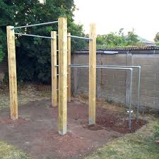 Image Result For Diy Outdoor Gymnastics Bar Backyard Gym Outdoor Gym Outdoor Pull Up Bar