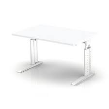 Ab 822 Ii Der Schneeweisse Hohenverstellbare Schreibtisch Von Hammerbacher Im Sitzen Und Im Stehen Arbeiten Abwechselnd So Wi Tisch Hohenverstellbar