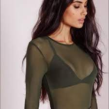 Also set sale alerts and shop exclusive offers only on shopstyle. Divided Tops Olive Or Army Green Long Sleeve Sheer Top Poshmark