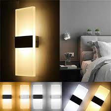 Horst, irving penn and helmut newton. Modern Fashion Led Wall Light Up Down Cube Indoor Outdoor Room Sconce Decor Lamp Wall Fixtures Lamps Lighting Ceiling Fans
