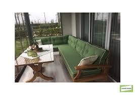Iroko Ahsap Kose L Koltuk Iroko Teak Garden Bahce Mobilyalari
