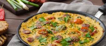 Chorizo Sausage Omelette Recipe Food Spanish Omelette Chorizo Recipes