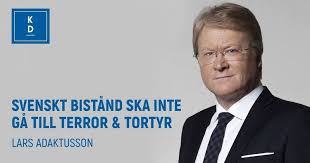 He was elected member of the riksdag in the 2018 general election. Lars Adaktusson Fotos Facebook