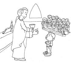 You can use our amazing online tool to color and edit the following first communion coloring pages. Eucharist Coloring Pages Coloring Home