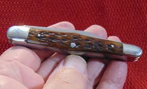 Keen kutter pocket knives (schiffer book for collectors). Vintage Used Old E C Simmons Keen Kutter St Louis Whitter 8316 Knife Bone 1870 1940