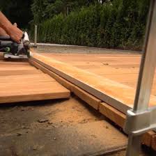 Holzterrasse Selber Bauen Anleitung Mit Video Obi Holzterrasse Bauen Obi Abschlussleiste Terrasse Garten Anlegen Selber Im Outdoor Decor Cool Pools Wood