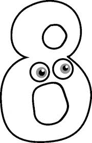 The three primary colors are red, blue, and yellow. Number 8 Coloring Crafts And Worksheets For Preschool Toddler And Kindergarten