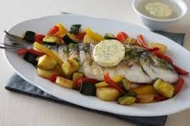 Recette De Daurade Grillee Au Beurre Maitre D Hotel Et Legumes Sautes Facile Recette Recette Daurade Legumes Sautes Recette