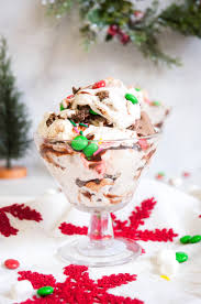 Jun 10, 2011 · using a blender, mix the chocolate mixture and the rest of the milk with the ice cubes and ice cream or sorbet (and kahluà or espresso, if using) until completely smooth. No Churn Christmas Ice Cream Christmas Ice Cream How Sweet Eats Perfect Christmas Dessert