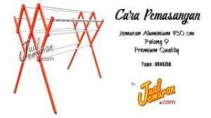 Obat terbaik untuk jemuran peregangan adalah. Cara Pemasangan Jemuran Aluminium Premium Quality 180 Cm Palang 9 By Jualjemuran Com Youtube