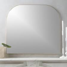 As lovely as that sounds, fireplaces require tons of space and construction. Gold Mirror Over Fireplace Novocom Top