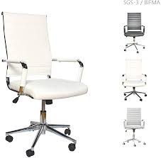 This ergonomic office chair comes with everything you're looking for in an office chair: Amazon Com Luckwind Ergonomic Office Chair Ribbed Leather Swivel Adjustable Height Tilt Arm Sleeves Lum Ergonomic Office Chair Ergonomic Office Office Chair