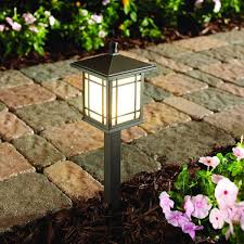 Because mission lighting is made for inside and outside, you can. Hampton Bay Low Voltage Bronze Outdoor Integrated Led Mission Style Landscape Path Light With Frosted Glass Lens 29607 The Home Depot