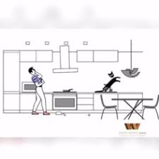هناك 26 من أفكار مطابخ يُمكنك حفظها اليوم | مطبخ عصري، وتصميم، وتصميم المطبخ  الحديث وأكثر من ذلك