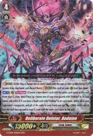 Vanguard, to mobile devices for the first time. Deliberate Deletor Aodaien Cardfight Vanguard Card Of The Day Pojo Com