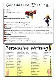 Miscellaneous Persuasive Writing Persuasive Writing Ks2 Relief Teaching Ideas