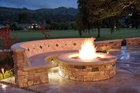 Love The Bench Idea Outdoor Fire Pit Designs Backyard Fire Outdoor Fire Pit