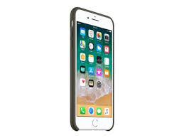 Coque En Silicone Apple Olive Sombre Pour Iphone 7 Plus Et 8 Plus Etui Pour Telephone Mobile Achat Prix Fnac