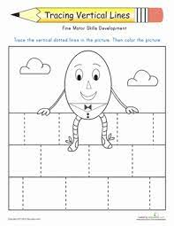 tracing vertical lines worksheet education com