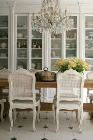 Decorating With French Provincial White Cane Furniture French Country Dining Room Elegant Dining Room Painted Chairs Dining Room