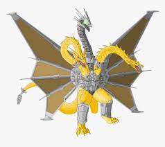 King ghidorah coloring pages are a fun way for kids of all ages, adults to develop creativity, concentration, fine motor skills, and color recognition. Mecha King Ghidorah Png Png Download Mecha King Ghidorah No Background Transparent Png Kindpng