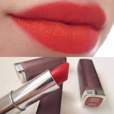 Das produkt color sensational creamy matte lippenstift erfüllt 100% meinen ansprüchen. Maybelline Craving Coral Color Sensational Creamy Matte Lipstick Swatch Maquillaje De Labios Maquillaje De Cejas Labiales