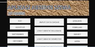 Aplikasi Pembuat Absensi Siswa Dengan Cepat Menggunakan Excel Aplikasi Kurikulum Pendidikan