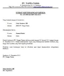 Pentingnya surat keterangan kerja seharusnya membuatmu semakin bersemangat. Surat Keterangan Masih Aktif Bekerja Dari Perusahaan Contoh Form Surat