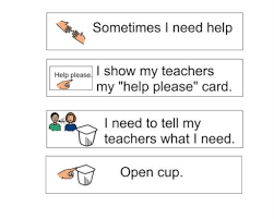 help with cup social story