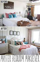 Cut a fifth layer of batting and one of fabric, both 3 inches wider on all sides than the plywood. 28 Awesome Bedroom Makeovers Before And After Pics Ideas Awesome Bedrooms Bedroom Makeover Bedroom Decor