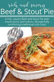 Beef And Stout Pie Recipe Irish Recipes Food Irish Recipes Traditional