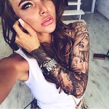 Cute And Cool Girls With Sleeve Tattoos Girls With Sleeve Tattoos Girl Tattoos Tattoos