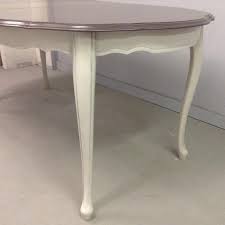Pin By Amy Tilley On Antique White Dining Table Makeover Dining Room Table Makeover Table Makeover
