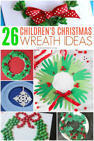 Easy christmas wreath decorating ideas. 26 Easy Children S Christmas Wreath Ideas Crafts On Sea