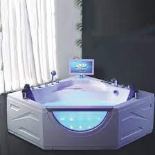 Best prices and fast shipping. Russia 2 Person Triangle Corner Massage With Tv Whirlpool Tub China Massage Bathtub Whirlpool Bathtub Made In China Com