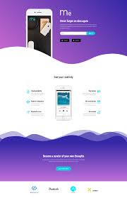 This creative landing page template was designed in photoshop and includes several files that you can use as a starting point for your landing page this free mobile app landing page template has a clean and modern design. A Free Elementor Template Landing Page For A Mobile App Landing Page Inspiration Free Wordpress Website Landing Page