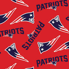 New england patriots logo license: New England Patriots Logo Fleece Fabric Nfl Football Team Fleece Fabric