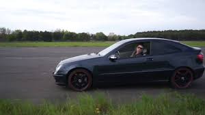 Mercedes Sportcoupe W203 220cdi Drift 190hp Youtube