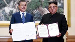 Di satu negara dan makan di negara lainnya, terus apakah kalian tau kalo perbatasan antara korea utara dan korea selatan itu. Korea Utara Selatan Perang Baikan Putus Hubungan