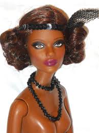 NUDE Barbie 11.5" AA Claudette Gordon Harlem Articulated African Nikki Muse 
