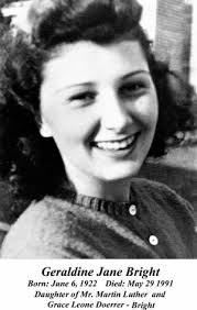 Geraldine Jane (Bright) Beck (1922-1991)