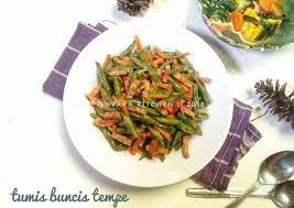 Resep Tumis Buncis Tempe Oleh Iishvara Recipe Tumis Resep Tumis Masakan