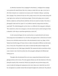Real Beauty An Analysis Of Dove S Commercial Evolution Of Beauty Kibin Essay About Life Essay Words Essay Examples