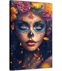 Amazon.com: Chicano Me Day of the Dead Art Mexican Tattoo Chicano Sugar  Skull Black and Gray Art Print by Artist Dave Sanchez (FRAMED PRINT):  Posters & Prints